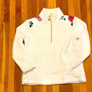Lilly Pulitzer Wallen Sherpa Quarter-Zip (S)